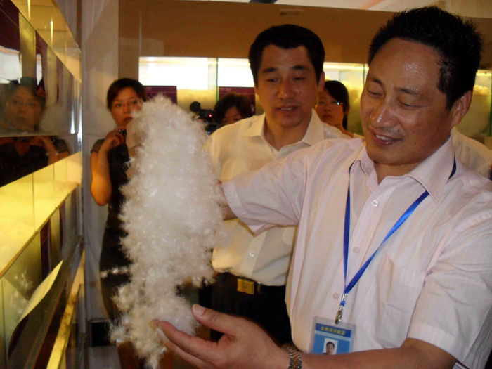 省商務(wù)廳張廳長及各位領(lǐng)導(dǎo)、專家蒞臨公司視察指導(dǎo)